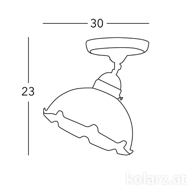 картинка Современные Светильник потолочный Kolarz Nonna - Decora Frutta 731.10.114