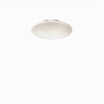 картинка Круглые Светильник потолочный Ideal Lux Smarties 009223 PL1 Bianco