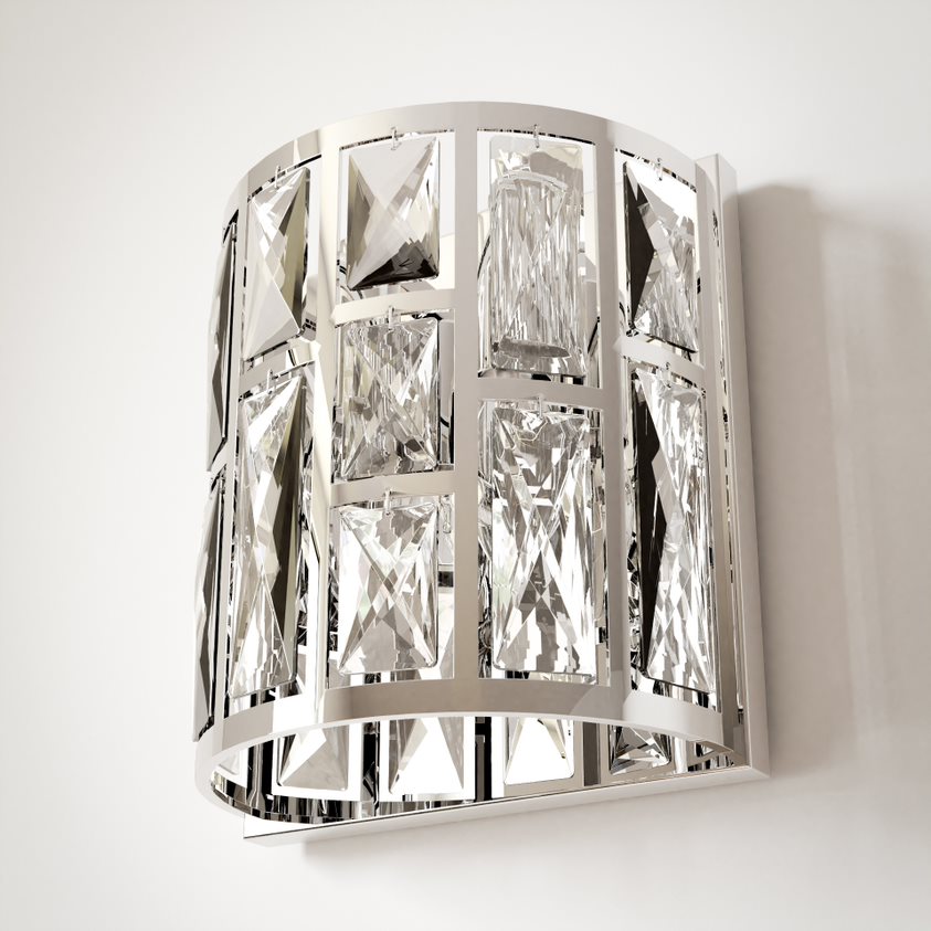 картинка Хрустальные бра Бра CosmoLight Kyiv W02872CH