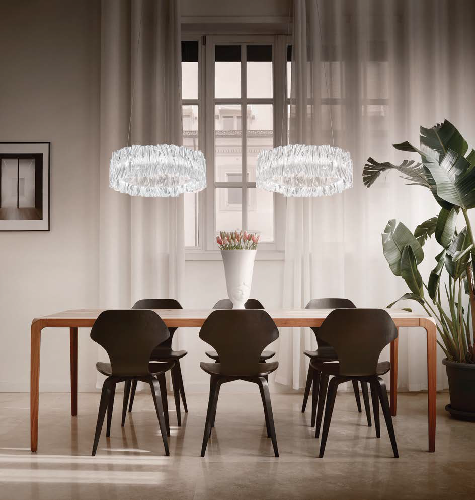 картинка Современные подвесные светильники Подвесной светильник SLAMP Accordeon ACRSM00WHT01T0027KEU