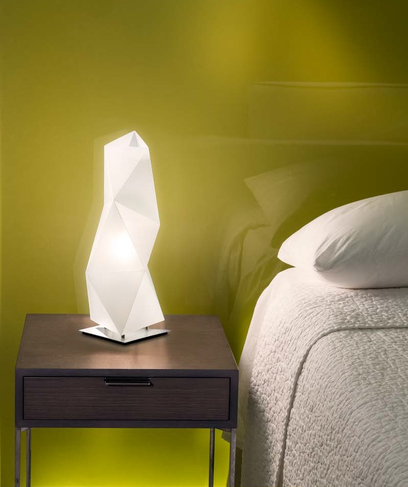 картинка Современные настольные лампы Настольная лампа SLAMP Diamond DIATS00WHT00000000EU