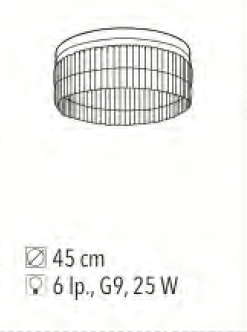 картинка Классические Потолоный светильник KOLARZ Prisma 344.16.5