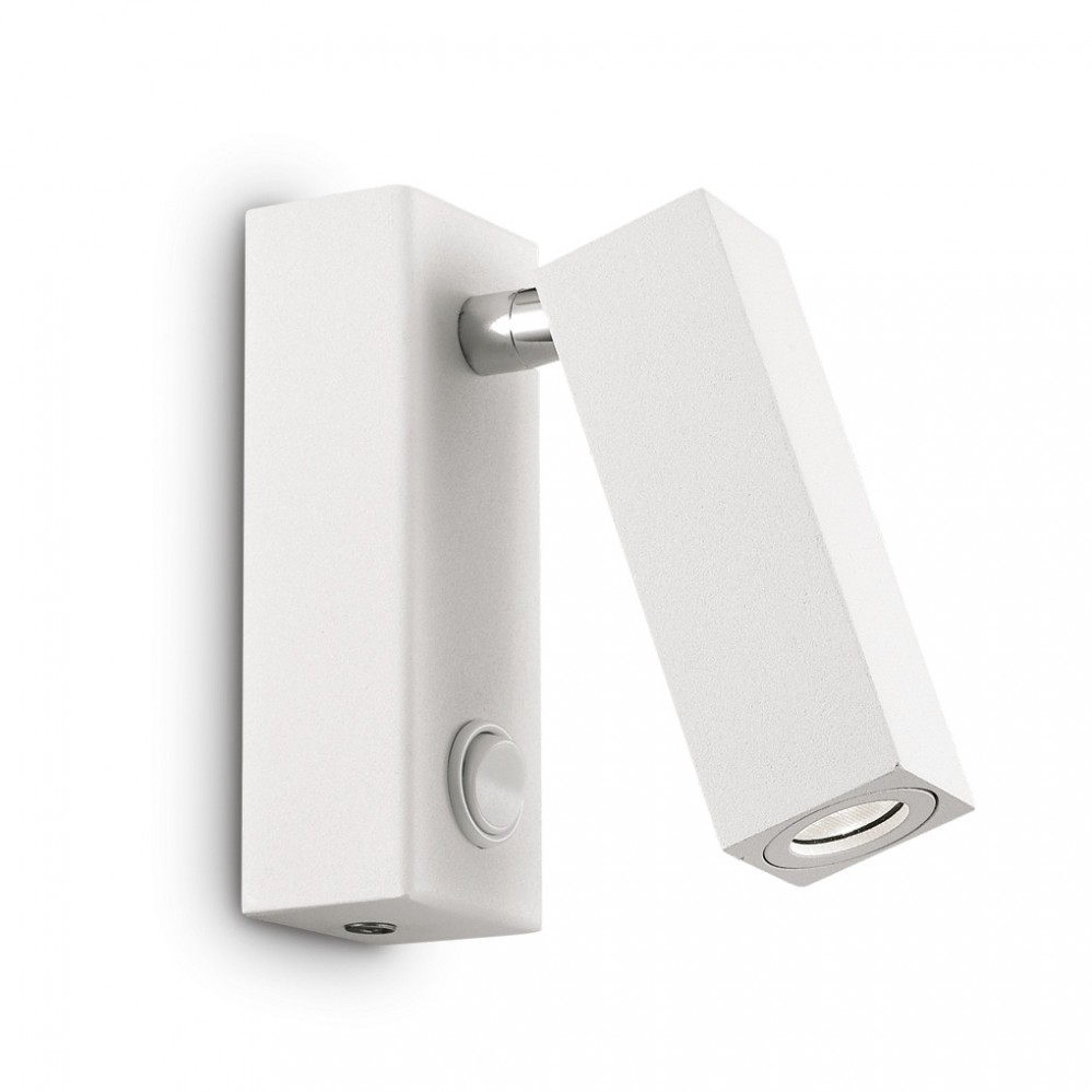 картинка Современные бра Настенный светильник Ideal Lux Page 142258 AP1 Square Bianco