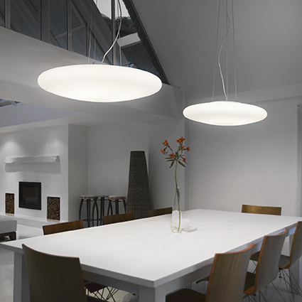 картинка Современные подвесные светильники Подвес Ideal Lux Smarties 032009 SP3 Bianco