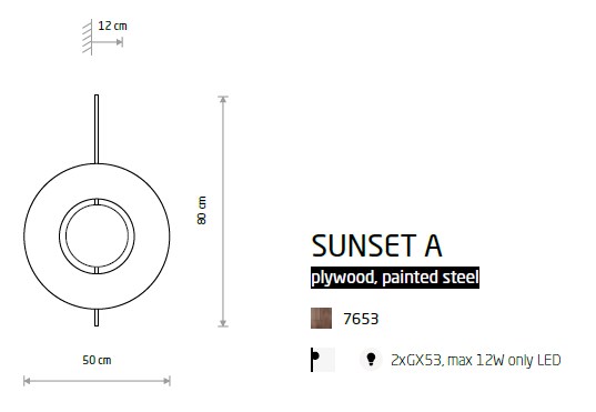 картинка Светодиодные бра Бра Nowodvorski Sunset A 7653