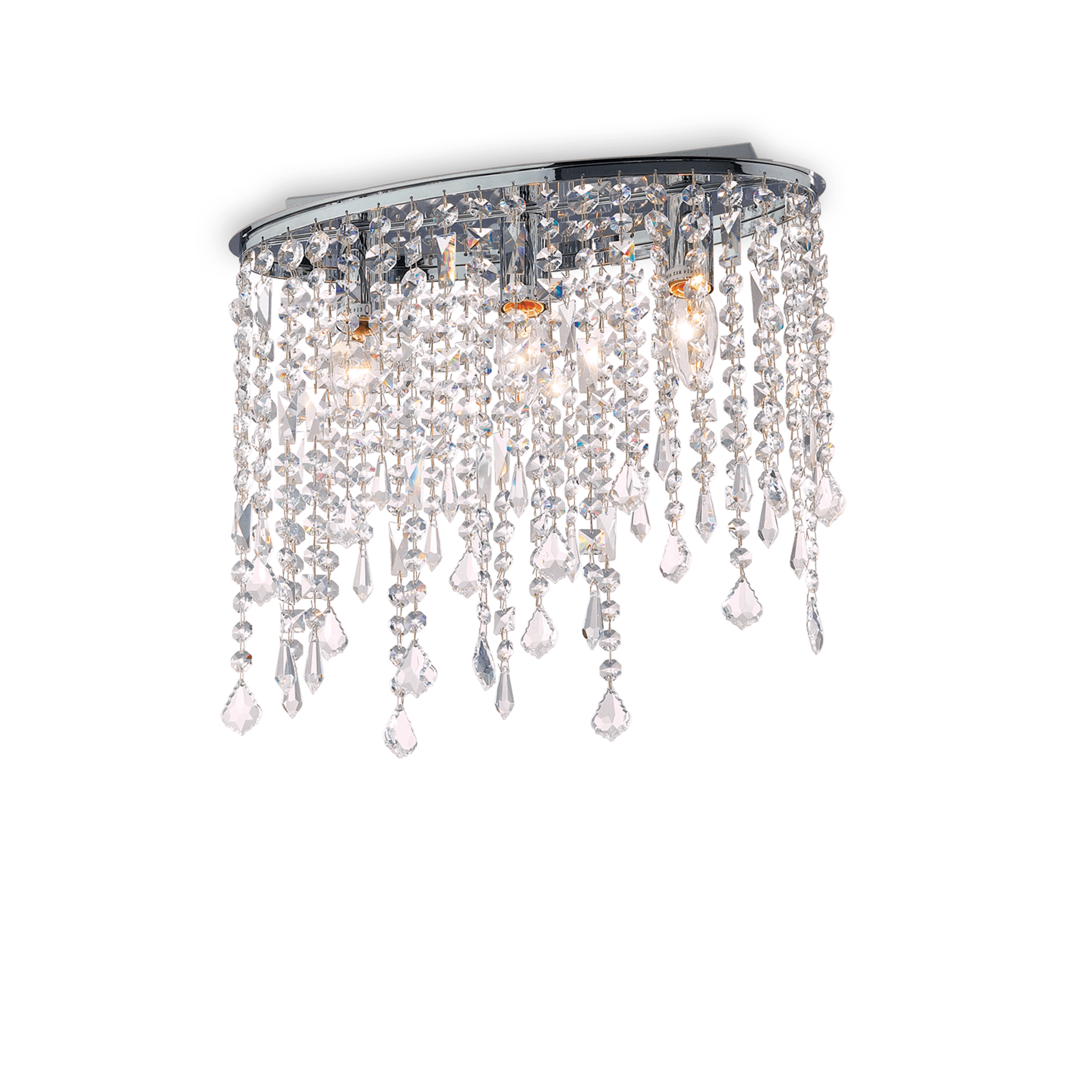 картинка Современные Светильник потолочный Ideal Lux Rain Clear 008370 PL3