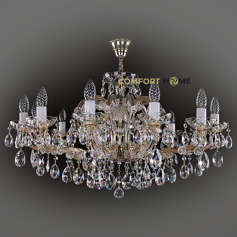 картинка Хрустальные люстры Хрустальная люстра ArtGlass MARIA TEREZIA 24 CE