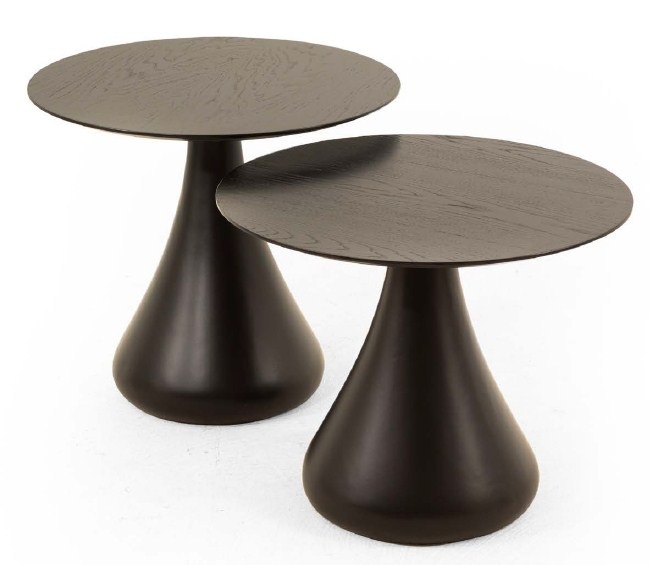 картинка Столики Столик TOGO Mushroom SET TABLE BLACK 2