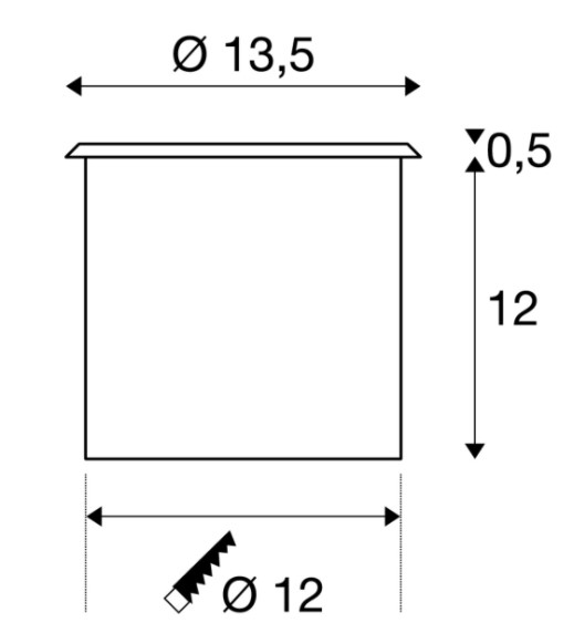 картинка Грунтовые светильники Грунтовый светильник SLV 228210 Adjust GU10