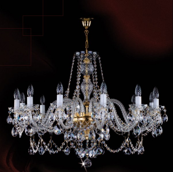 картинка Хрустальные люстры Люстра хрустальная Artglass ANDREA XII.-ARMS 280-FULL CUT CE