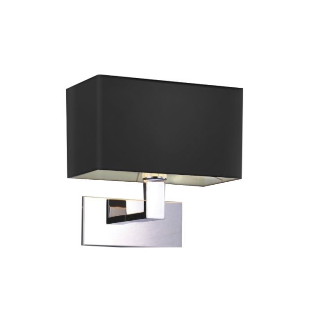 картинка Бра с абажуром Бра Azzardo Martens Wall Oval MB2251-B-E27 BK AZ1556
