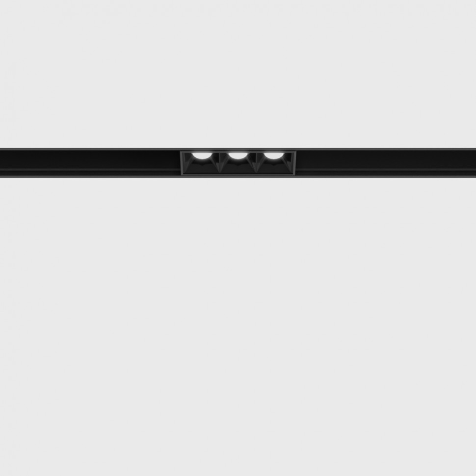 картинка Трековые светильники Светильник трековый линейный LTX IN_LINE COMFORT 69, L69mm, W24,5mm, H48mm, LED 4W, 3000К, черный (06.0691.4.930.BK)