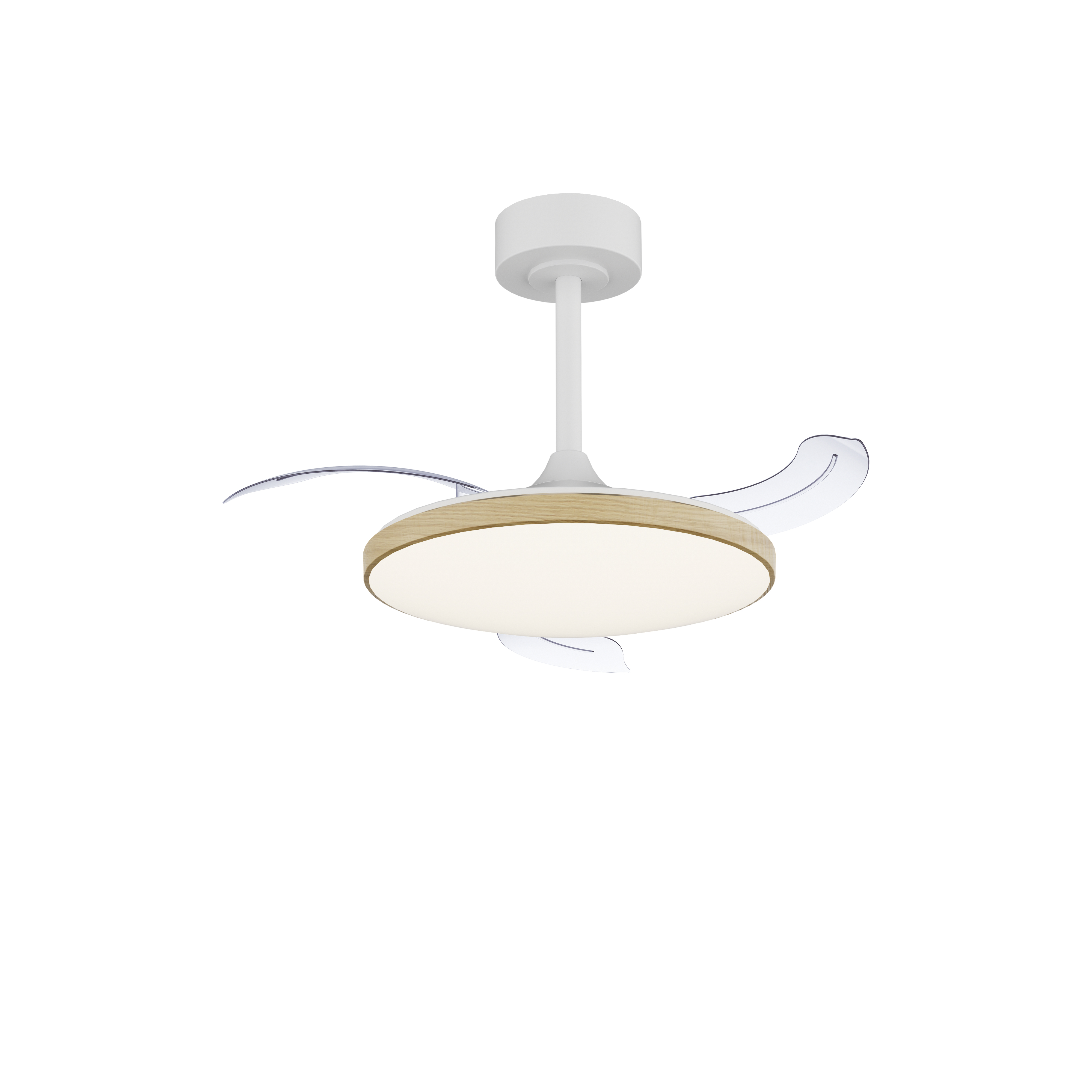 картинка Припотолочные Припотолочный светильник-вентилятор MANTRA Slim fan mini 9009