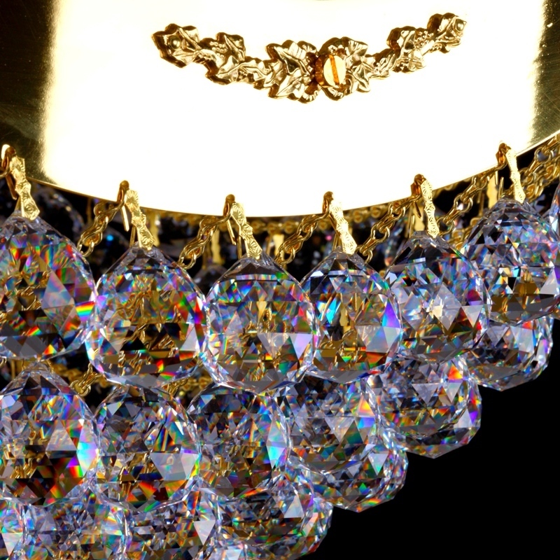 картинка Хрустальные люстры Хрустальная люстра ArtGlass FIONA IV. NICKEL CE