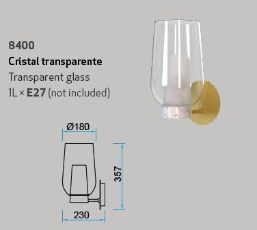 картинка Современные бра Бра MANTRA Nora 8400
