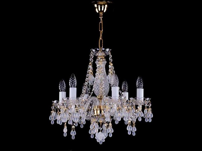 картинка Хрустальные люстры Люстра хрустальная Artglass ROSANA VIII. WHITE