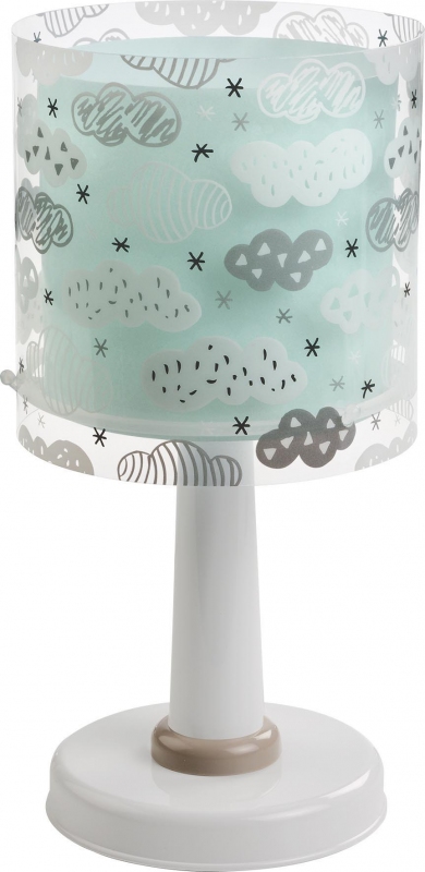 картинка Для детей Настольная лампа Dalber Clouds Green 41411H