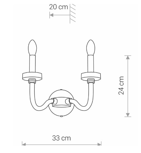 картинка Современные бра Бра Nowodvorski HAMPTON II 8155