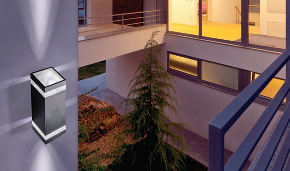 картинка Уличные настенные светильники Бра AZZARDO Jason square IP65 AZ5221