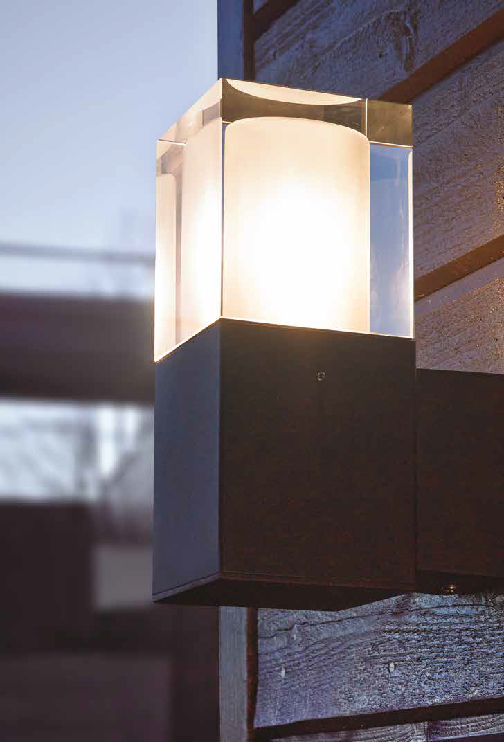 картинка Уличные настенные светильники Бра NORLYS IP55/65 Arendal Mini 1250GR