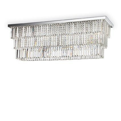 картинка Линейные подвесные светильники Люстра Ideal Lux Martinez 166285