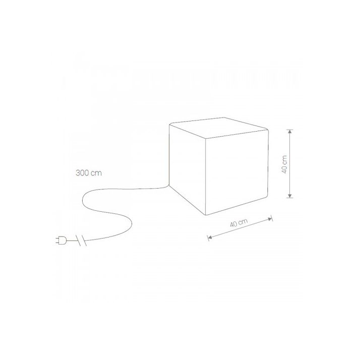 картинка Уличные декоративные светильники Уличный светильник Nowodvorski 8966 Cumulus Cube M