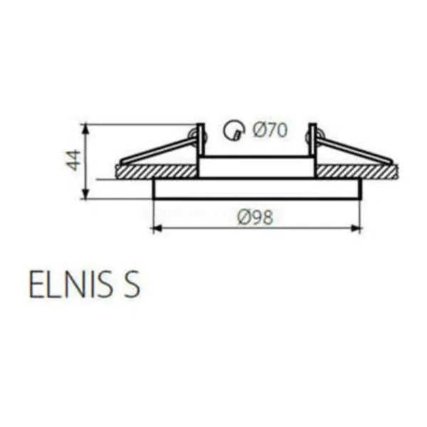 картинка Врезные Врезной светильник ELNIS S W/A Kanlux 27801