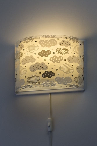 картинка Для детей Бра Dalber Clouds Grey 41418E