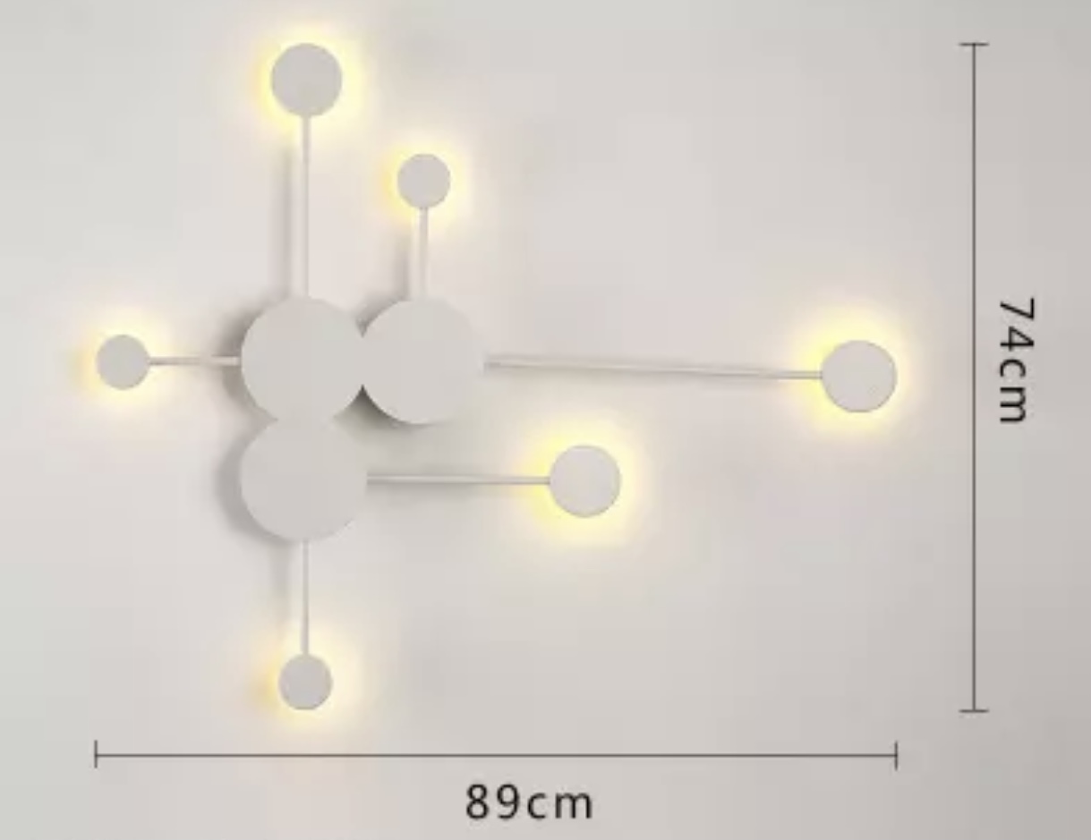 картинка Современные бра Бра в современном стиле MOLECULAR WALL 2374-1