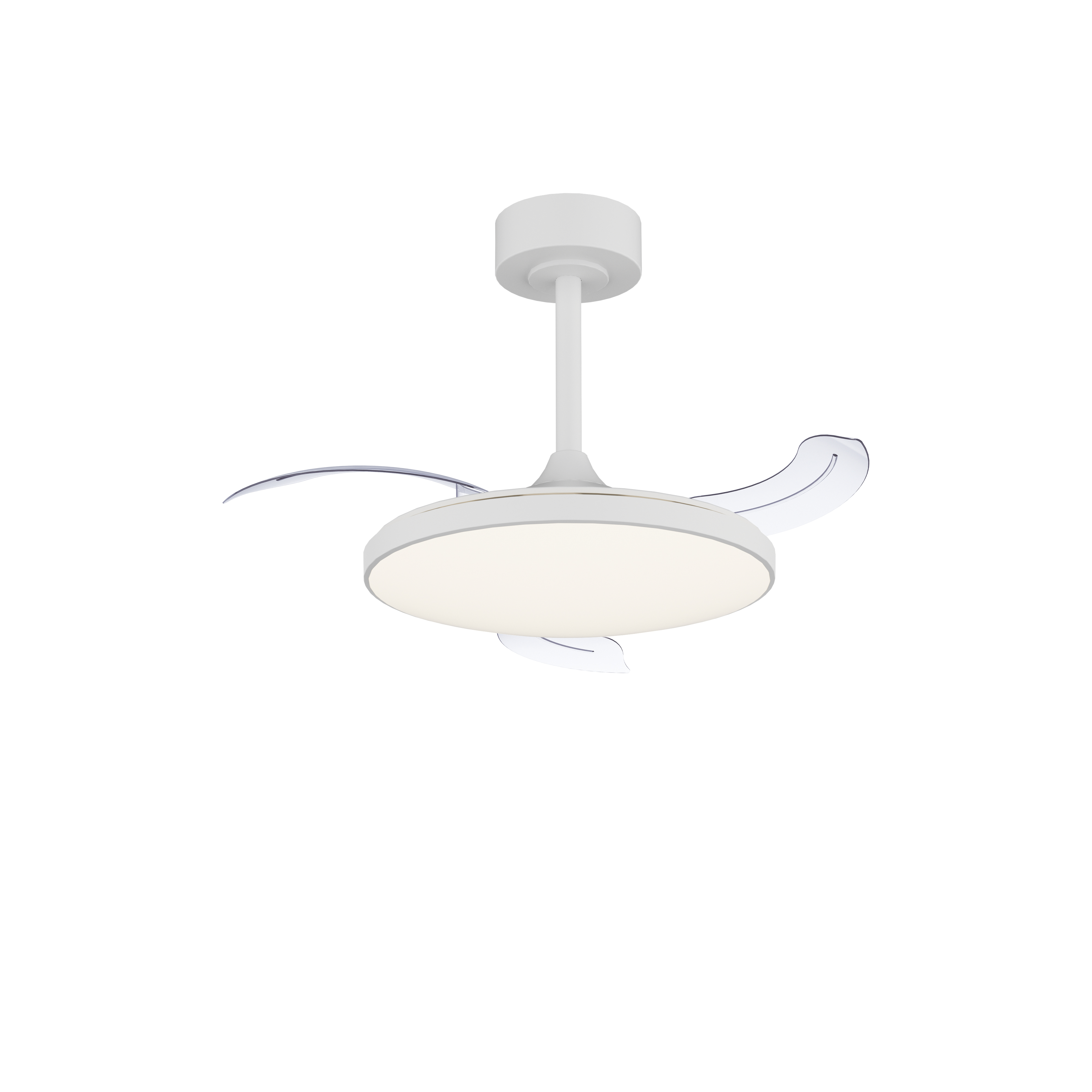 картинка Припотолочные Припотолочный светильник-вентилятор MANTRA Slim fan mini 9008