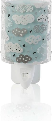 картинка Для детей Ночник (бра) в розетку Dalber Clouds Green 41415H