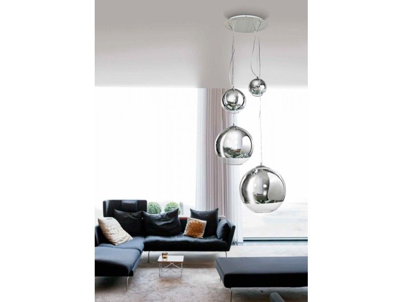 картинка Современные подвесные светильники Подвес Azzardo Silver Ball AZ2531