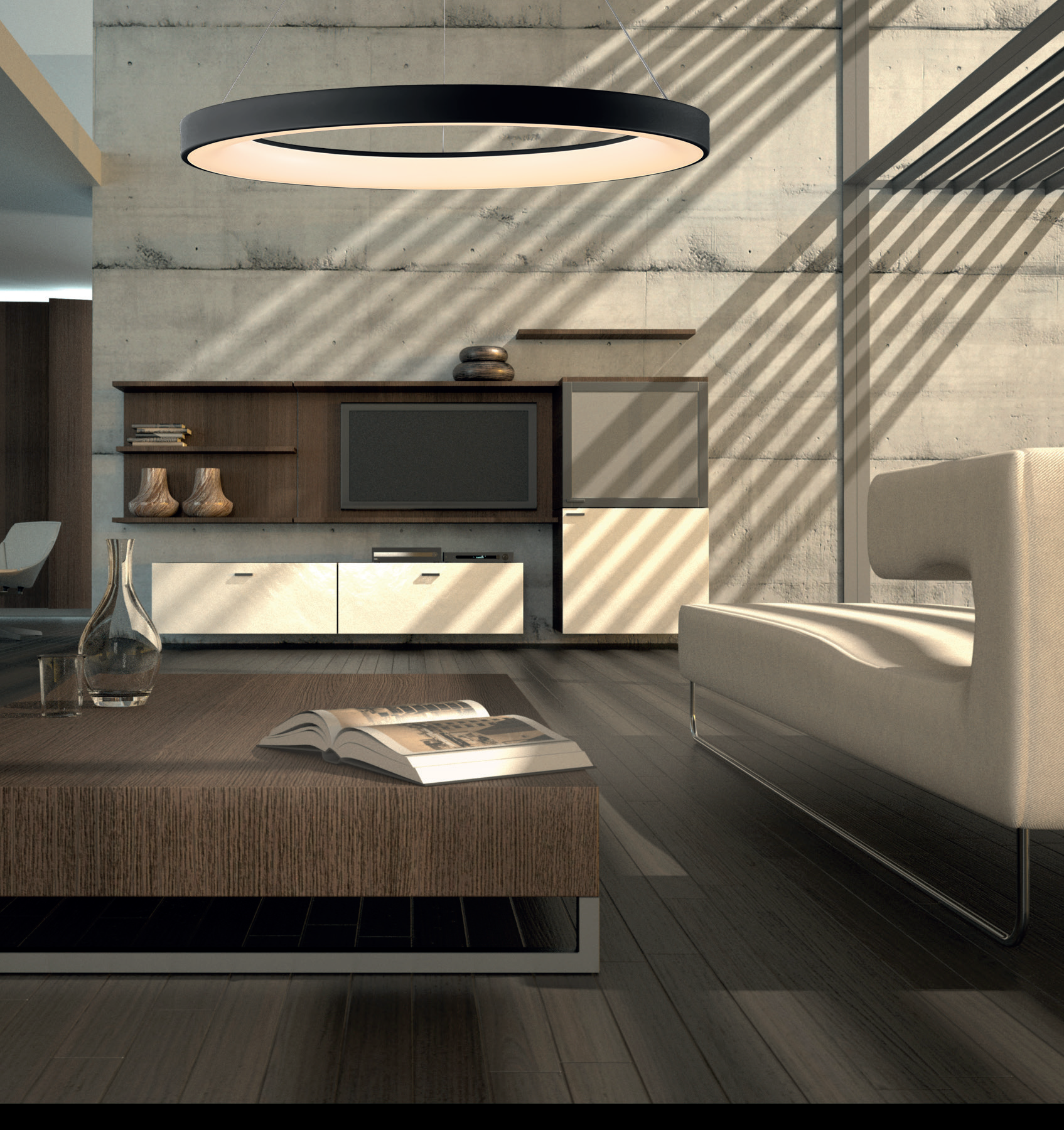 картинка Современные подвесные светильники Подвесной светильник MANTRA Niseko 7758 dimmable