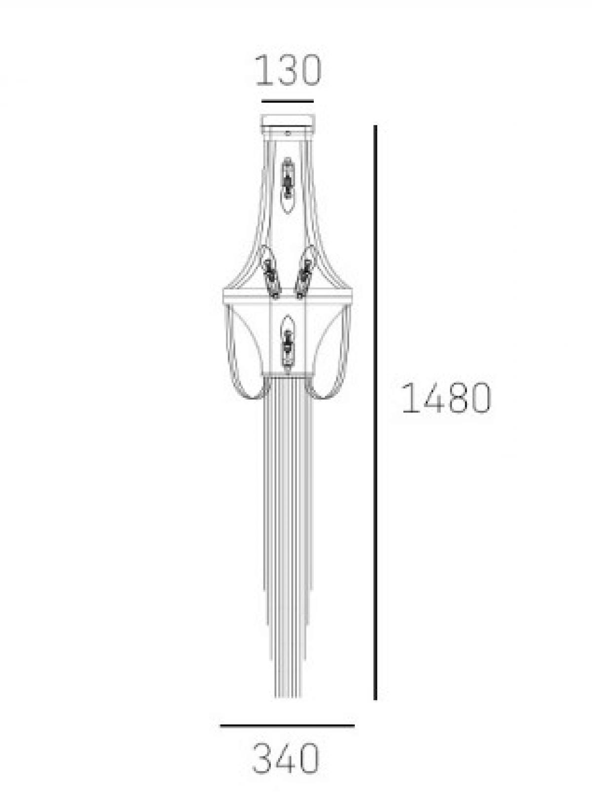 картинка Современные бра Бра CosmoLight Roma W04694NI