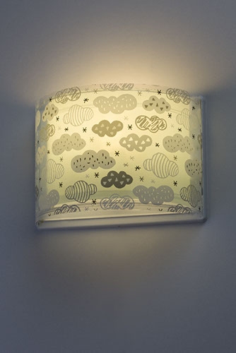 картинка Для детей Бра Dalber Clouds Green 41418H