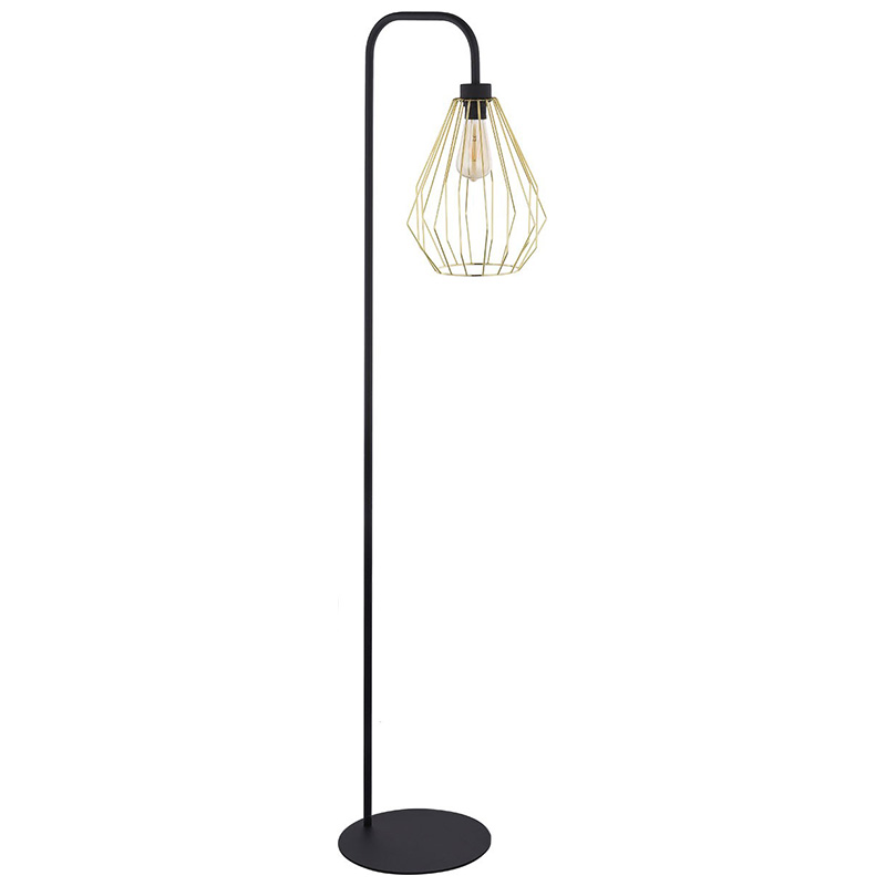 картинка Современные торшеры Торшер TK Lighting Brylant Gold 5242