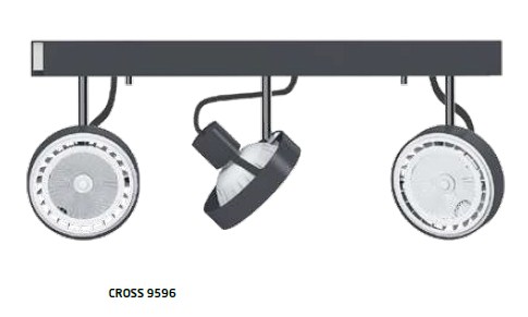 картинка Современные Потолочный светильник Nowodvorski Cross 9596