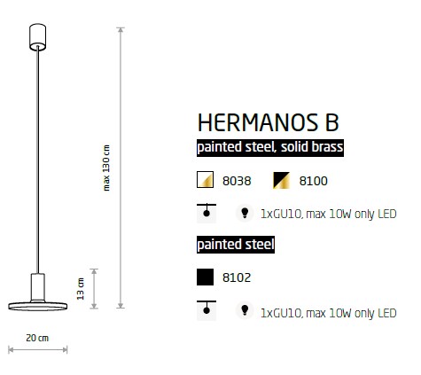 картинка Современные подвесные светильники Подвесной светильник Nowodvorski Hermanos B 8038