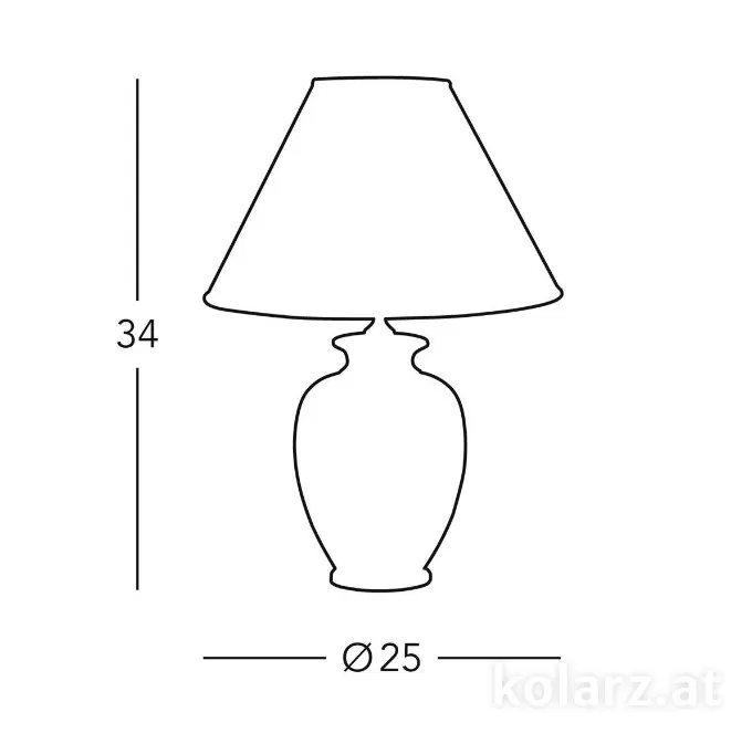 картинка Настольные лампы с абажуром Настольная лампа Kolarz Giardino Bordeaux 0014.73S.7
