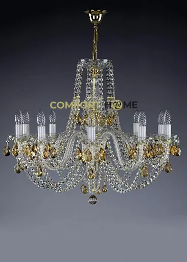 картинка Хрустальные люстры Хрустальная люстра ArtGlass ANDULA VIII. SHORT - ARMS 195 CE