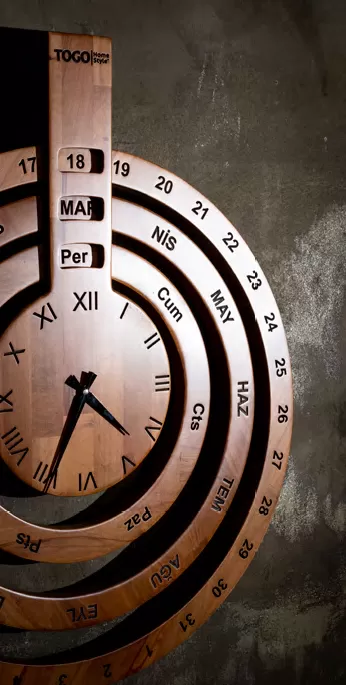 картинка Декор Настенные часы TOGO Times Watch 