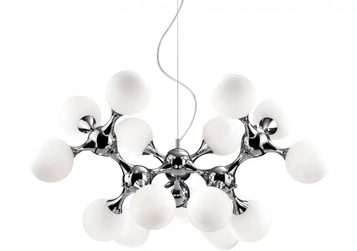 картинка Современные люстры Люстра Ideal Lux Nodi 082073 SP12 Bianco