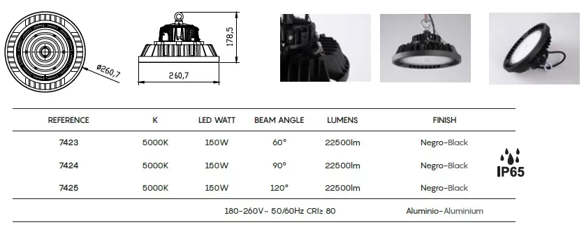 картинка Прожекторы Прожектор MANTRA Urano IP65 7423