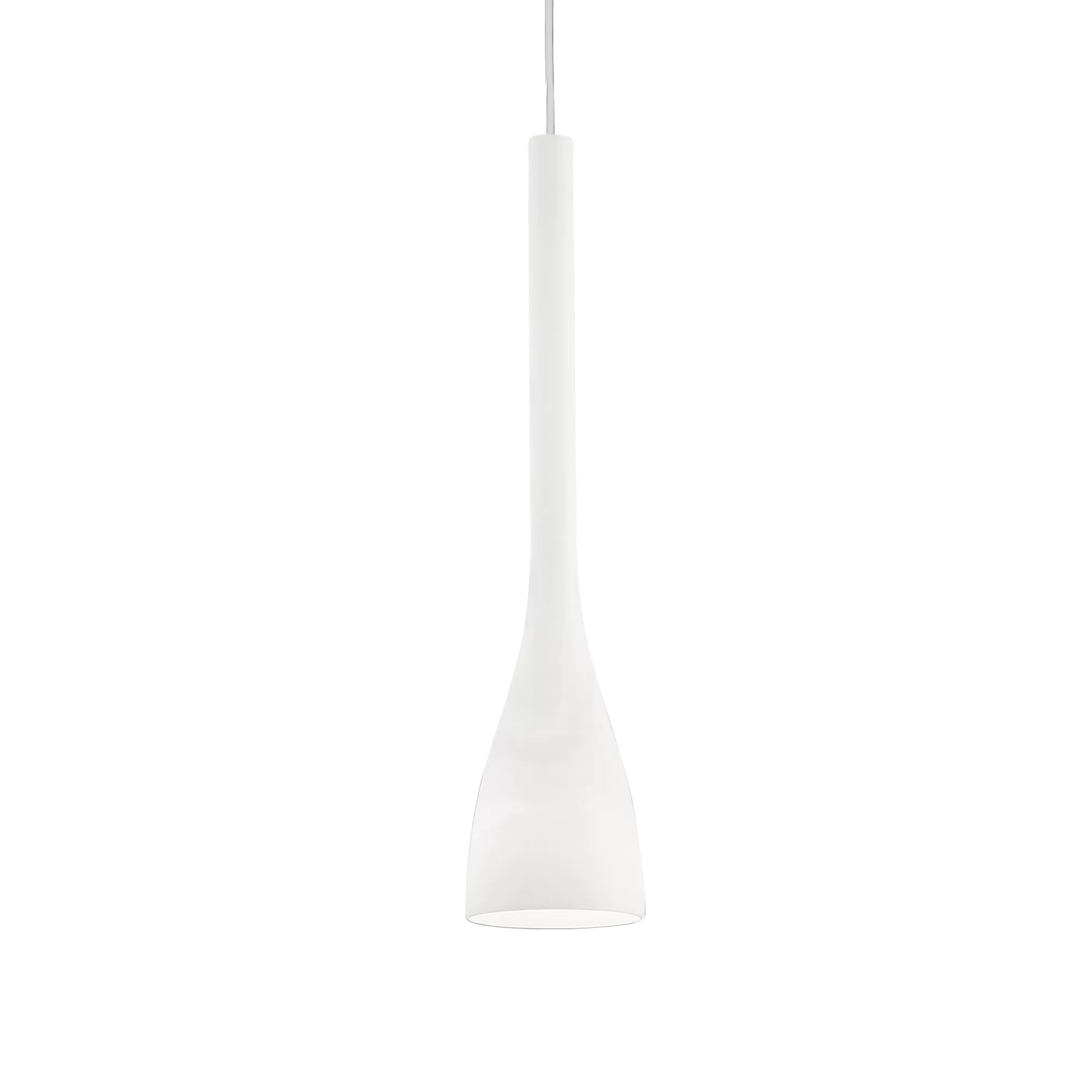 картинка Современные подвесные светильники Подвес Ideal Lux Flut 035666 SP1 Big Bianco