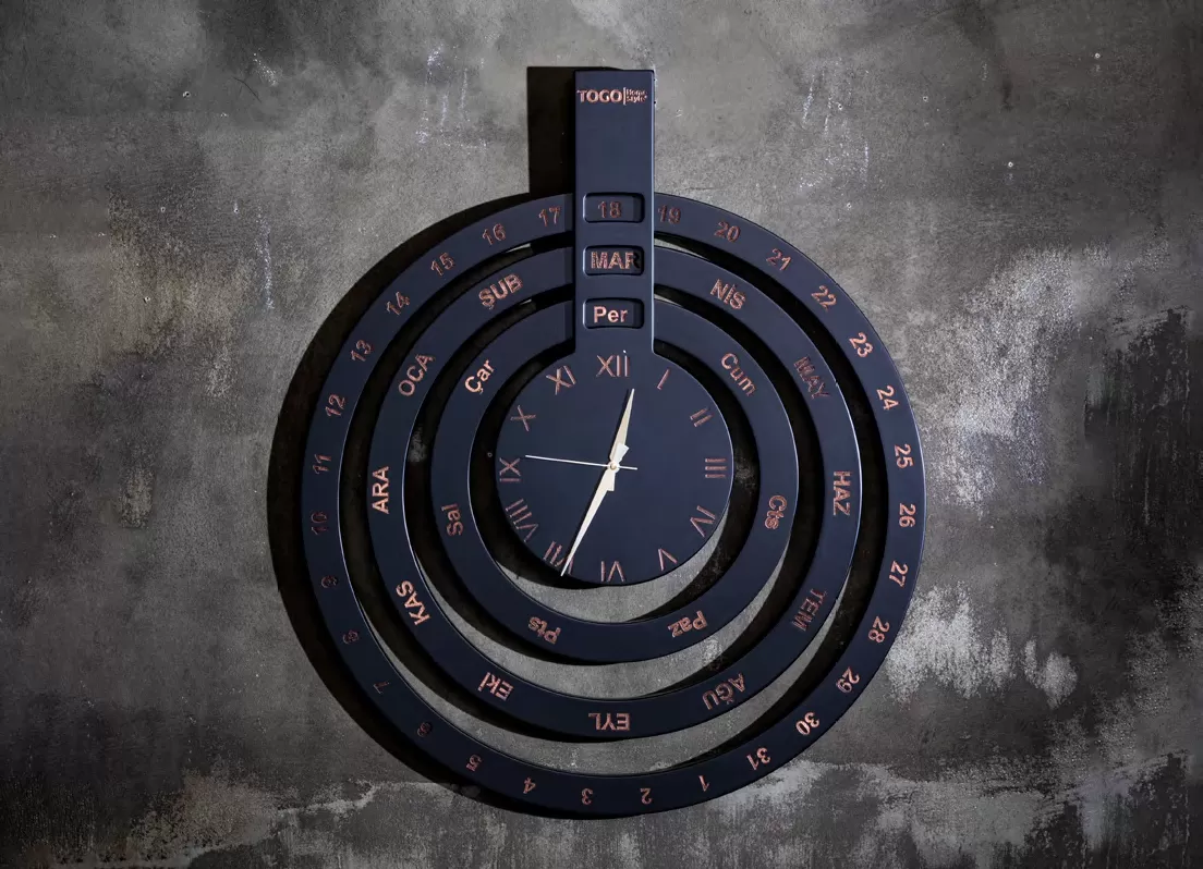 картинка Декор Настенные часы TOGO Times Watch 