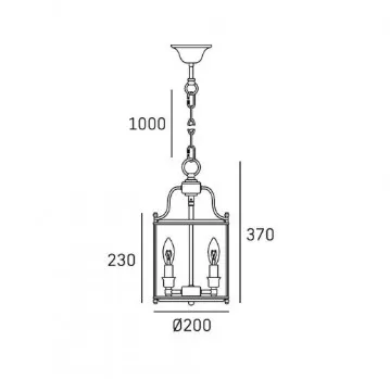 картинка Современные люстры Подвес COSMOLIGHT NEW YORK P03427CH