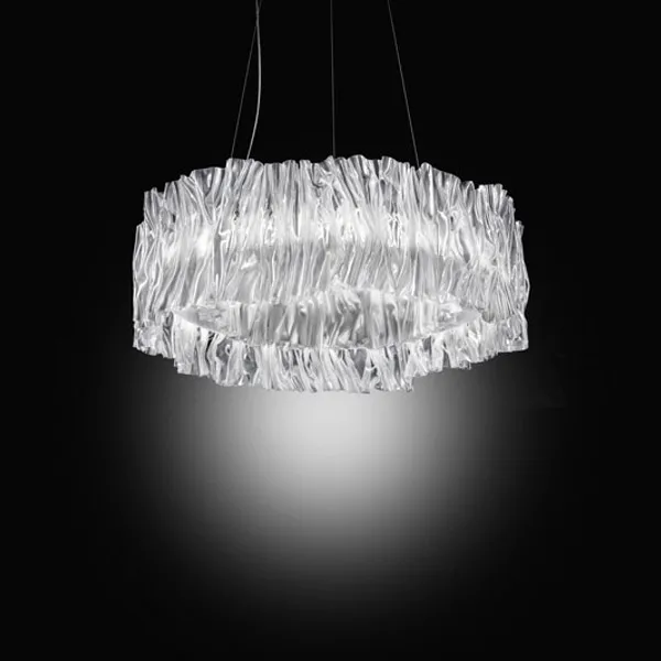 картинка Современные подвесные светильники Подвесной светильник SLAMP Accordeon ACRSM00WHT01T0030KEU