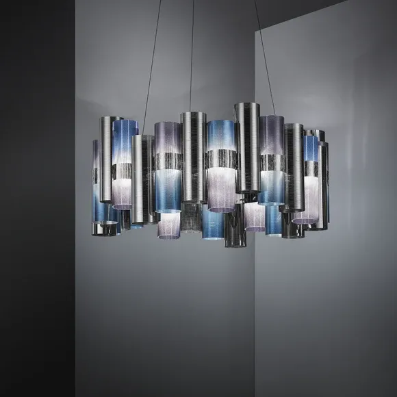 картинка Современные подвесные светильники Подвесной светильник SLAMP La lollo M LALSM00GRD01T00NMTEU