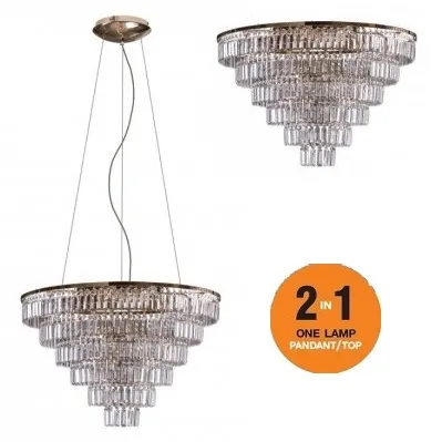 картинка Хрустальные люстры Люстра AZZARDO Salerno XL AZ4906