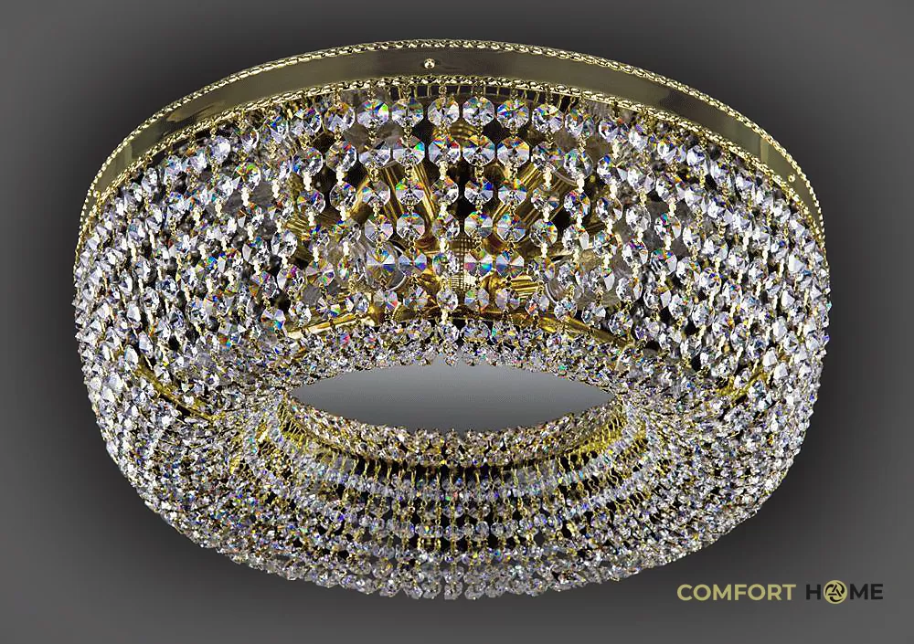 картинка Классические Светильник потолочный хрустальный ArtGlass SOFIA DIA 450 CE